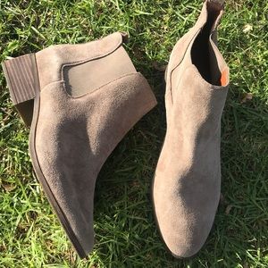 Lucky brand Taupe Booties